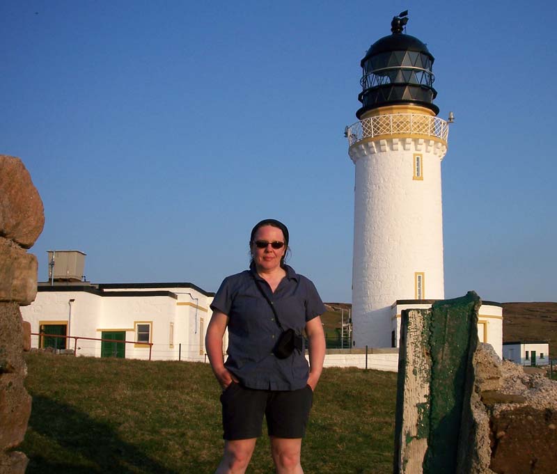 Celine at Cape Wrath